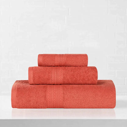 Eco-Friendly Ringspun Cotton Towel Set 3-Piece