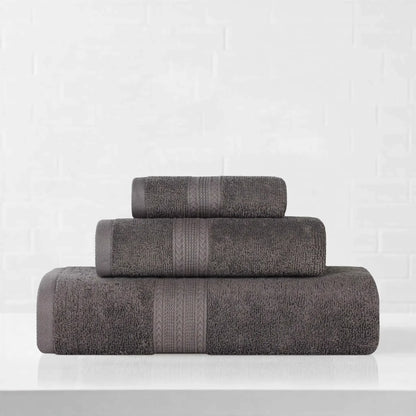 Eco-Friendly Ringspun Cotton Towel Set 3-Piece