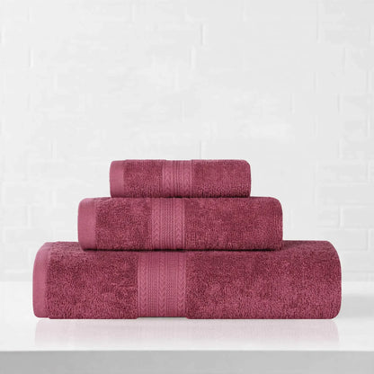 Eco-Friendly Ringspun Cotton Towel Set 3-Piece