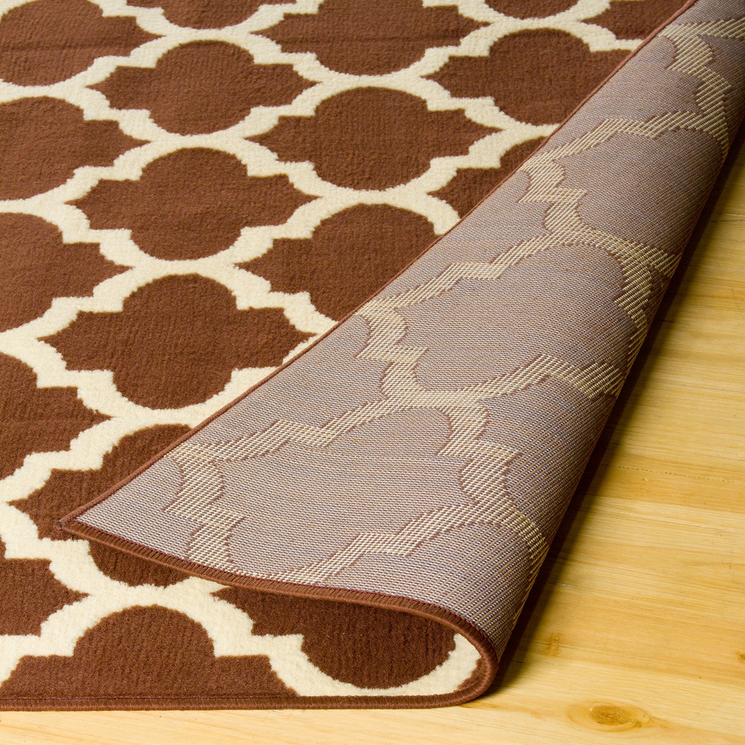  Superior Modern Quatrefoil Geometric Lattice Indoor Area Rug -  Meranti