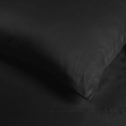 Egyptian Cotton 400 Thread Count Solid Luxury Pillowcases, Set of 2