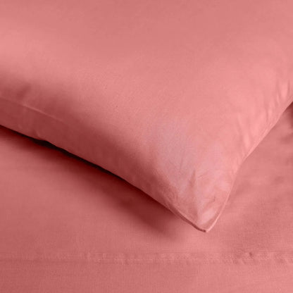 Egyptian Cotton 400 Thread Count Solid Luxury Pillowcases, Set of 2