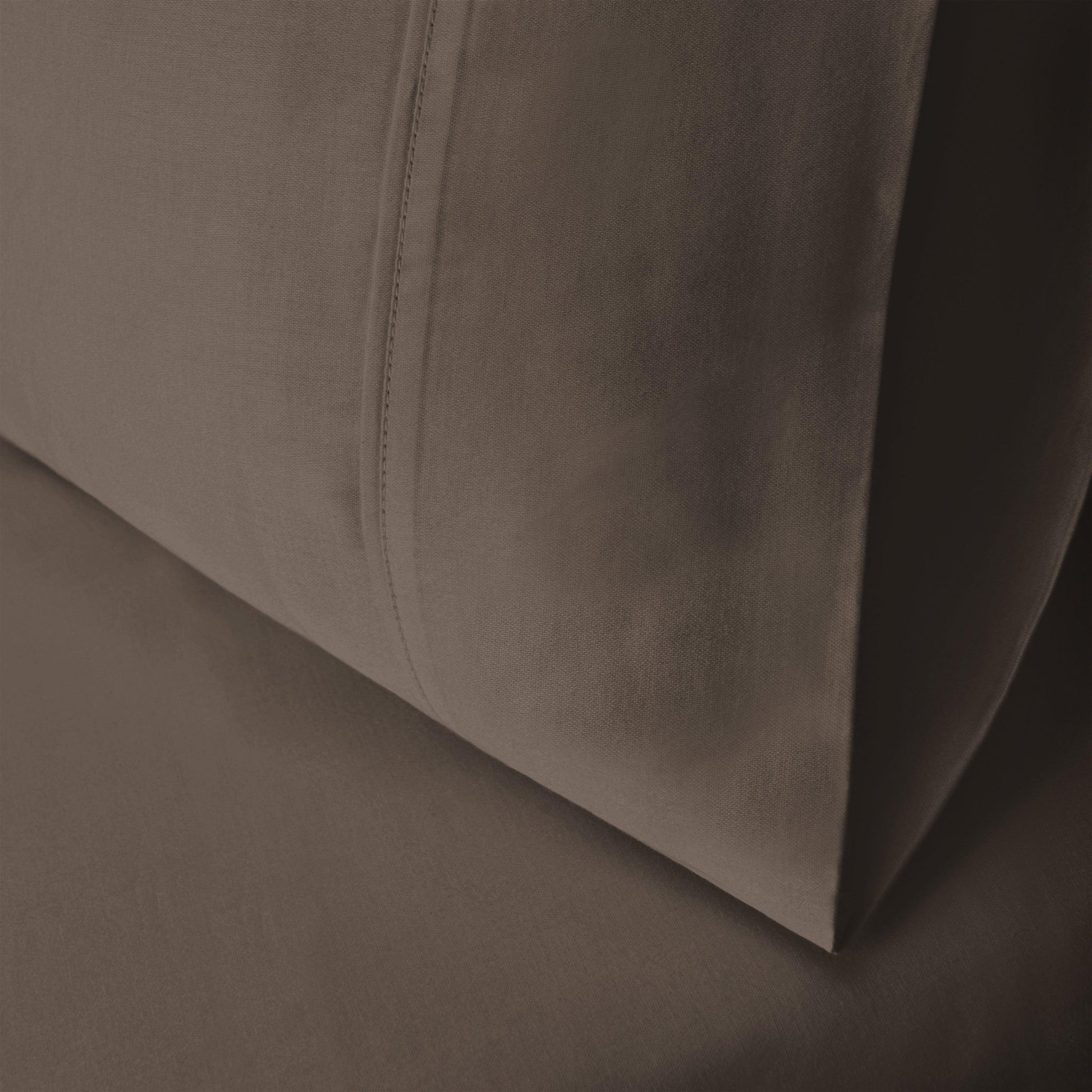  Wrinkle Resistant Egyptian Cotton 2-Piece Pillowcase Set -  Grey