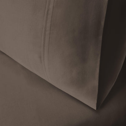  Wrinkle Resistant Egyptian Cotton 2-Piece Pillowcase Set -  Grey