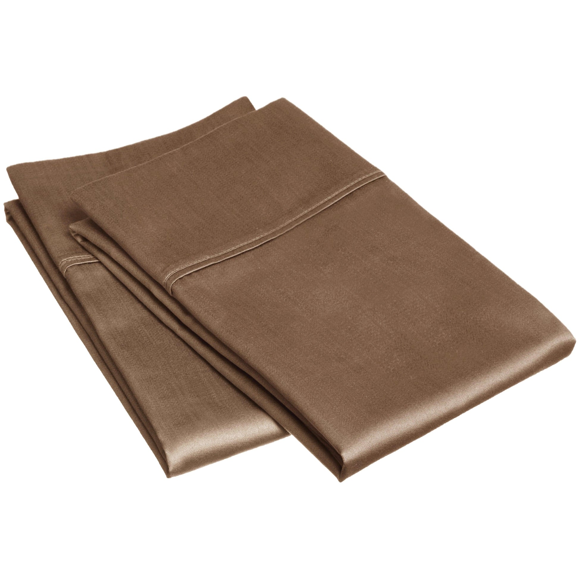 Wrinkle Resistant Egyptian Cotton 2-Piece Pillowcase Set - Taupe