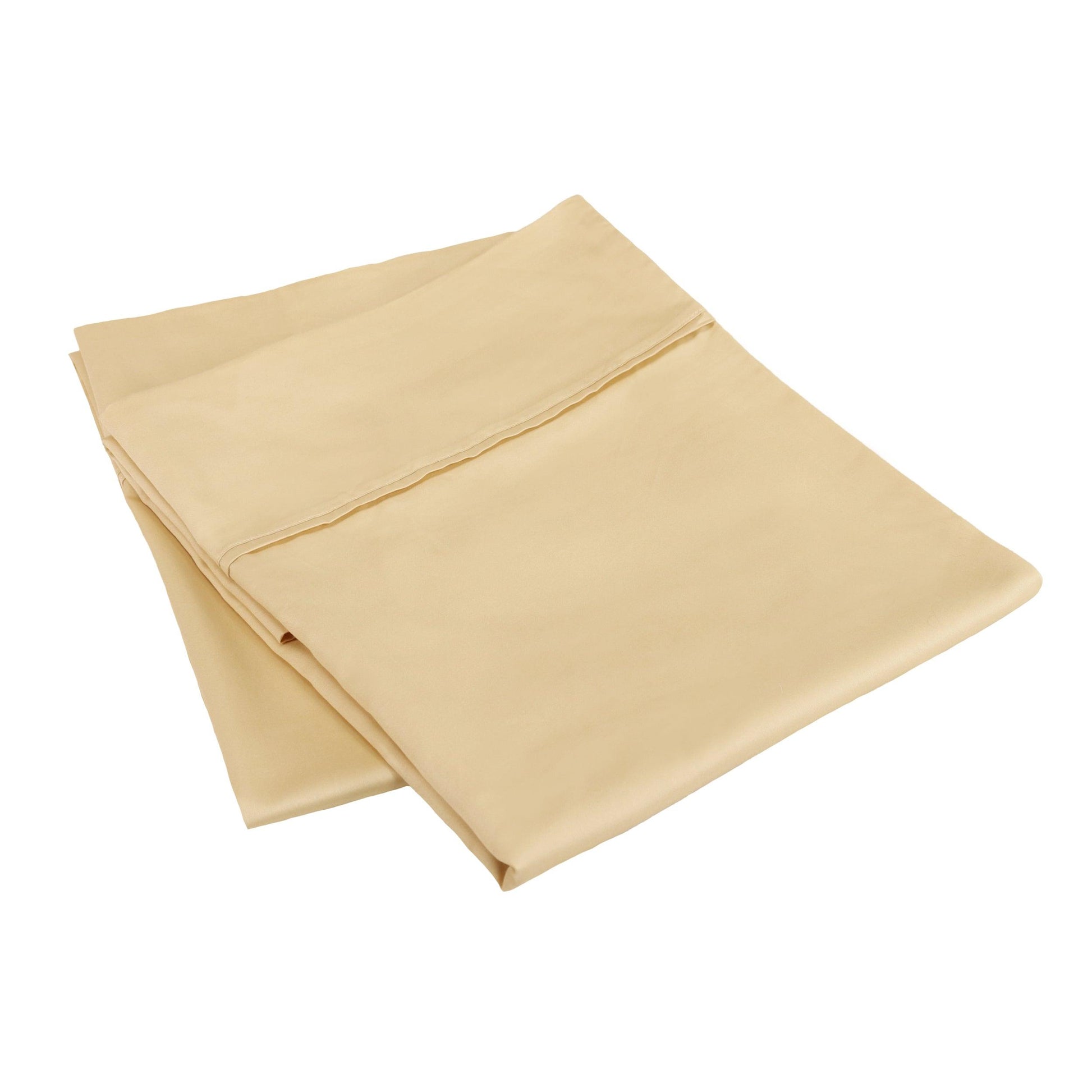 Wrinkle Resistant Egyptian Cotton 2-Piece Pillowcase Set - French Vanilla