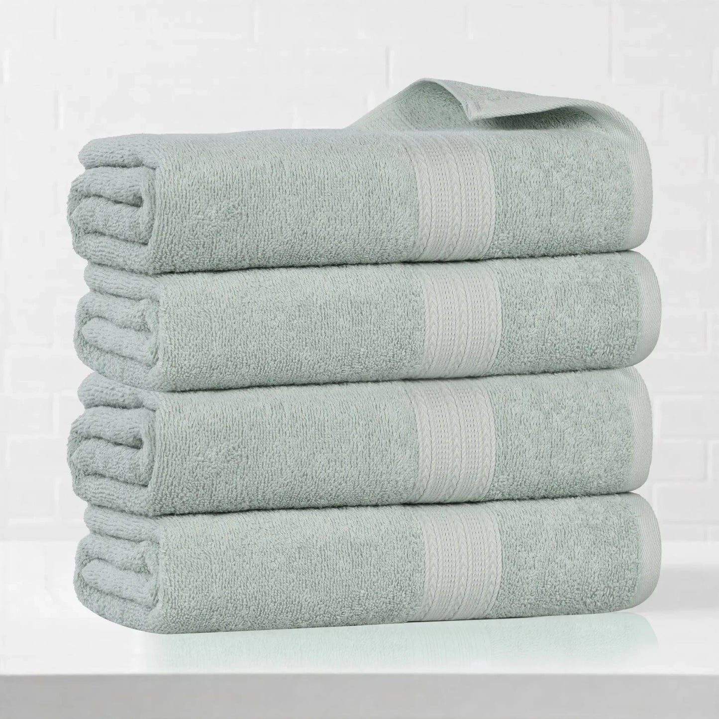 Eco-Friendly Ring Spun Cotton Towel Set Collection