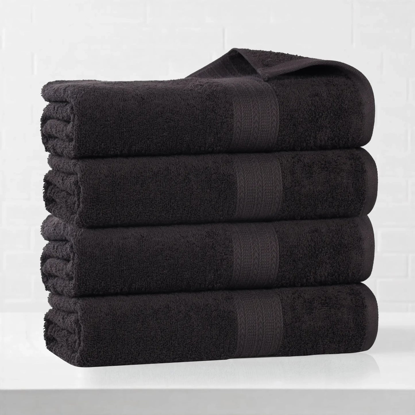 Eco-Friendly Ring Spun Cotton Towel Set Collection