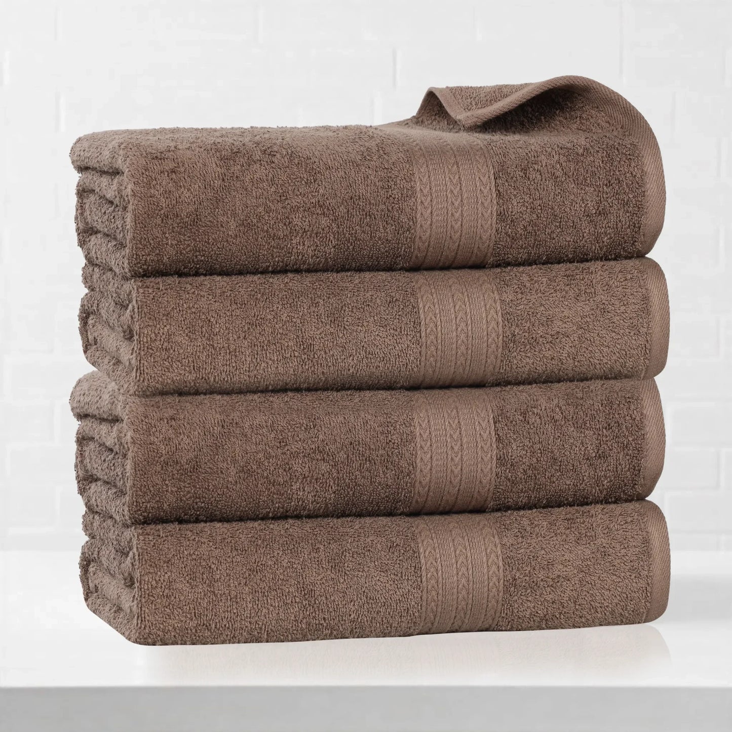Eco-Friendly Ring Spun Cotton Towel Set Collection