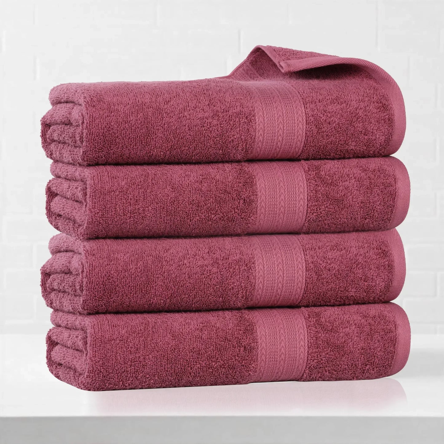 Eco-Friendly Ring Spun Cotton Towel Set Collection