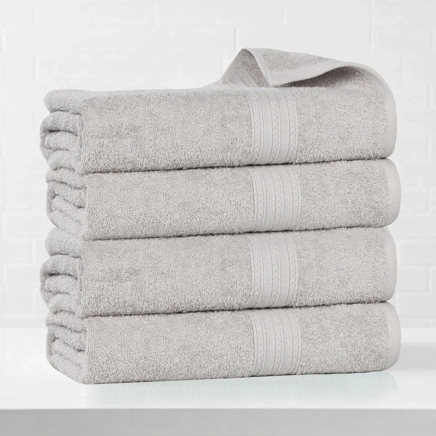 Eco-Friendly Ring Spun Cotton Towel Set Collection