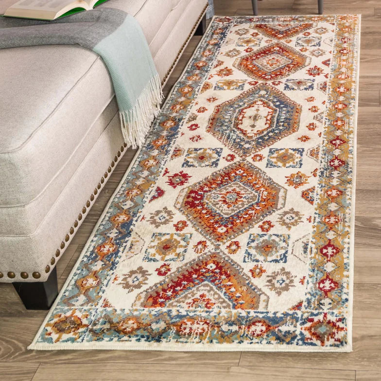 Taimak Aztec Geometric Indoor Sangria Southwestern Area Rug - Sangria