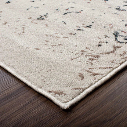 Ulani Distressed Modern Damask Indoor Area Rug