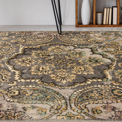  Cypress Oriental Floral Paisley Area Rug Or Runner Rug