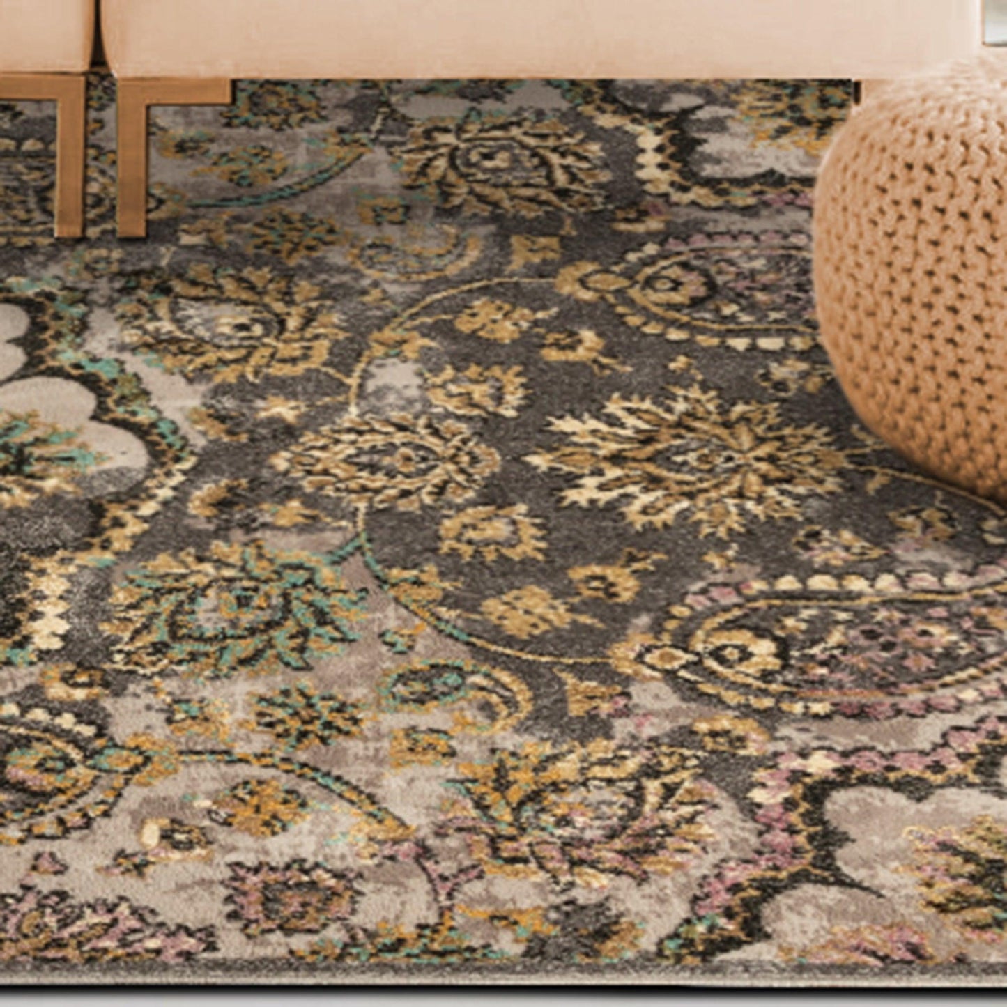  Cypress Oriental Floral Paisley Area Rug Or Runner Rug