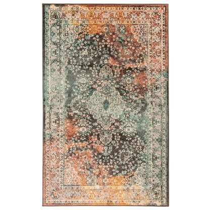 Superior Nova Distressed Center Medallion Artistic Area Rug
