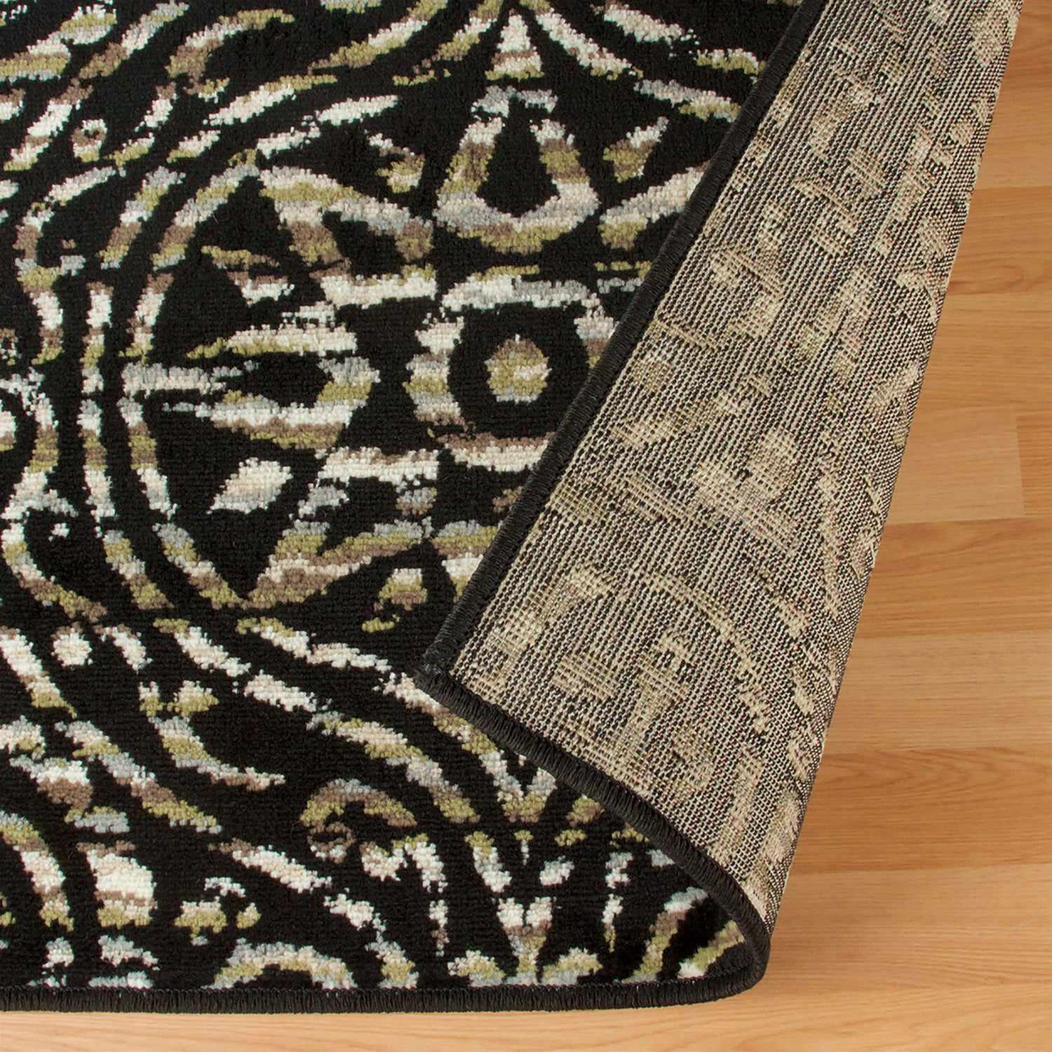 Carson Bohemian Damask Area Rug Or Runner Rug 