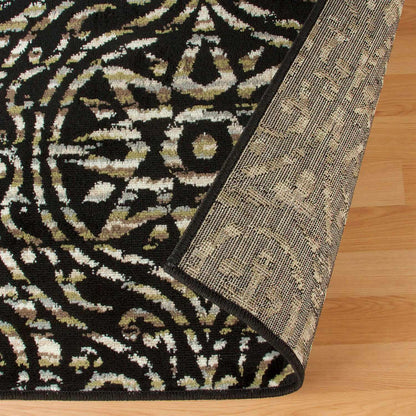 Carson Bohemian Damask Area Rug Or Runner Rug 