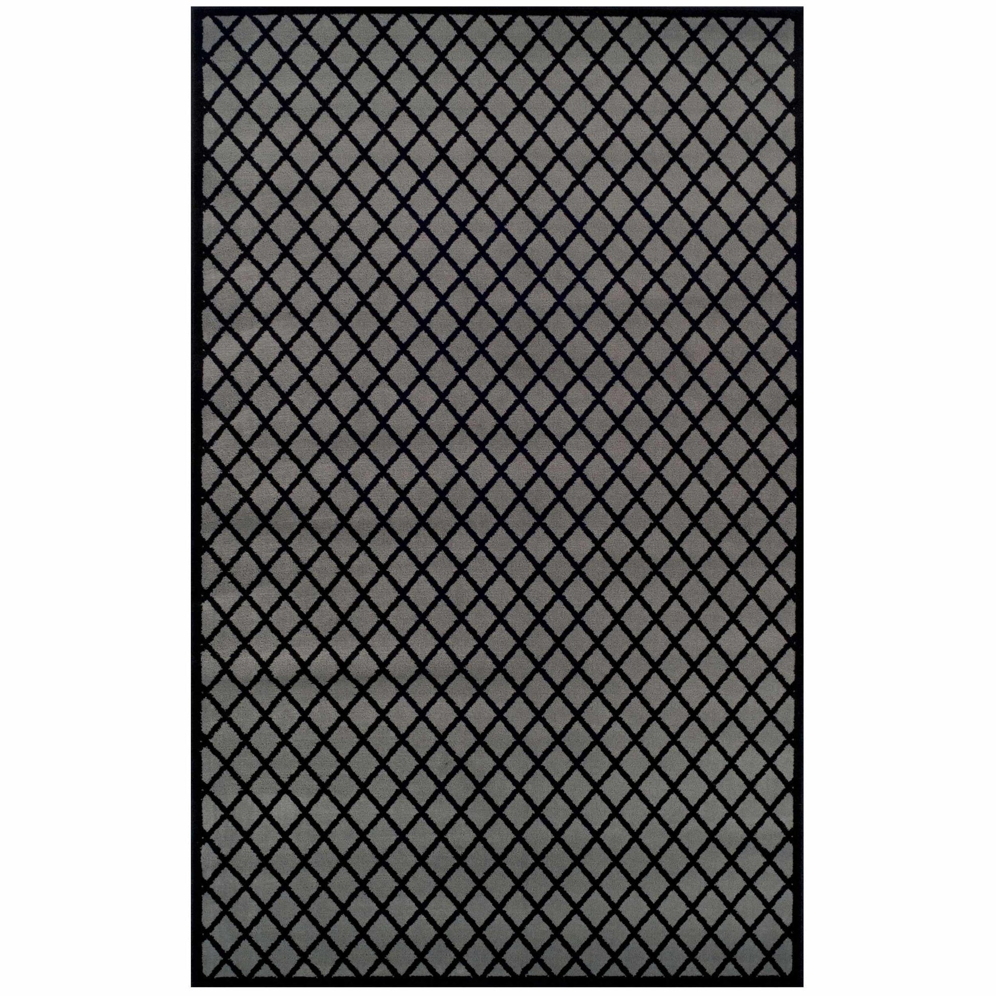  Davenport Diamond Geometric Contemporary Area Rug