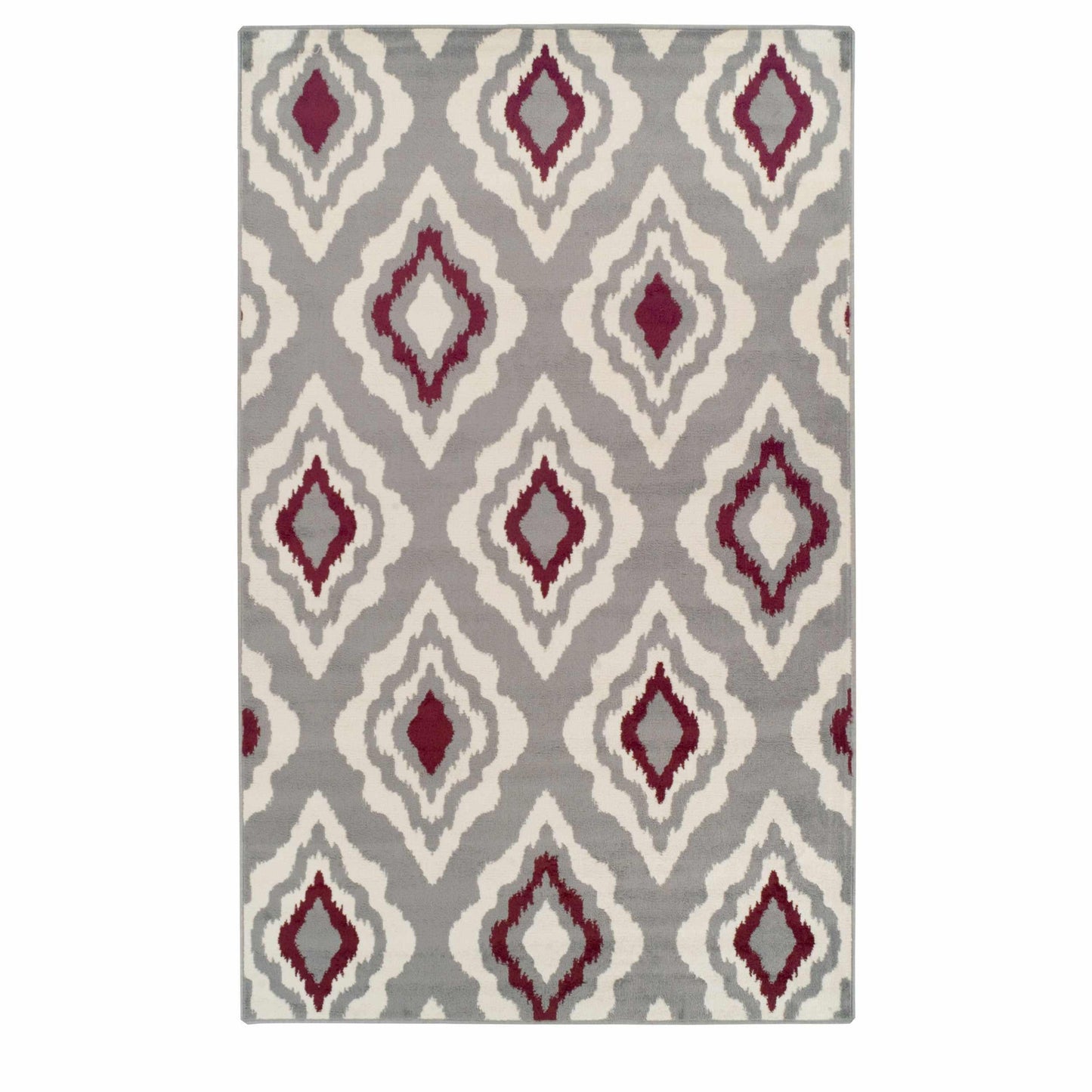 Superior Oversized Diamond Lattice Contemporary Area Rug