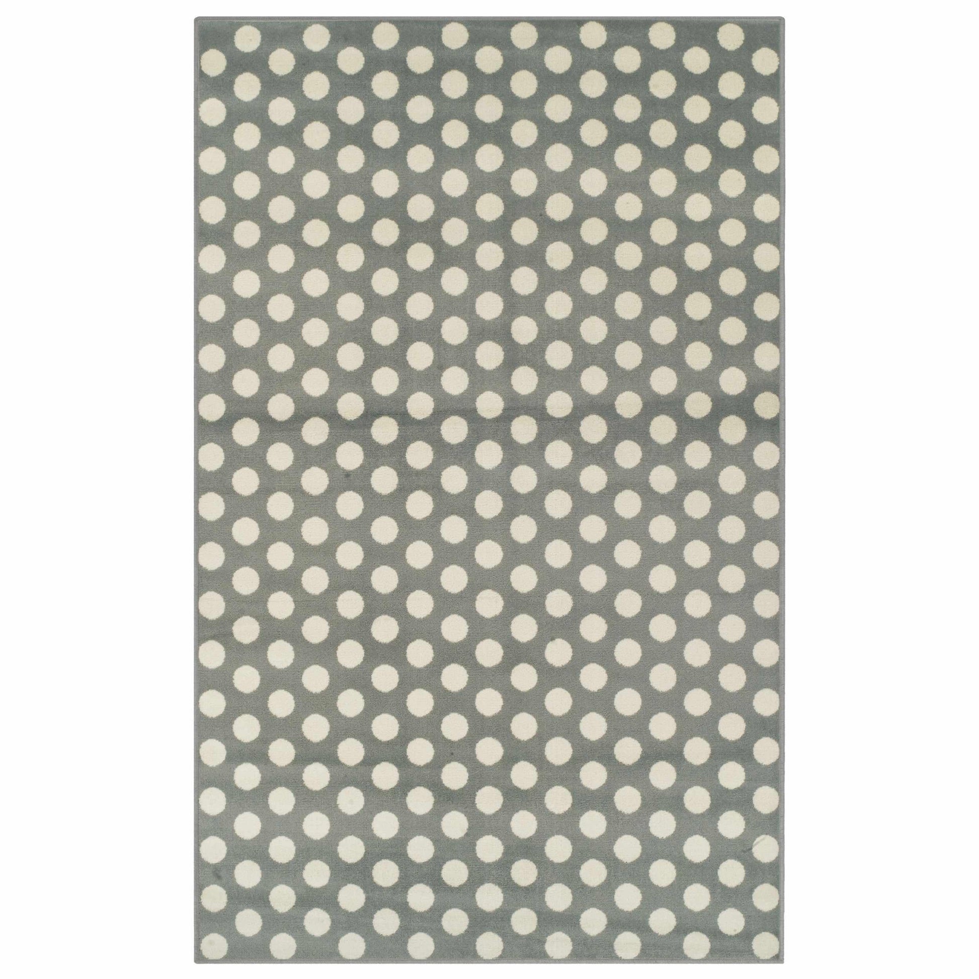 Superior Dot-Chic Polka Dots Contemporary Area Rug 