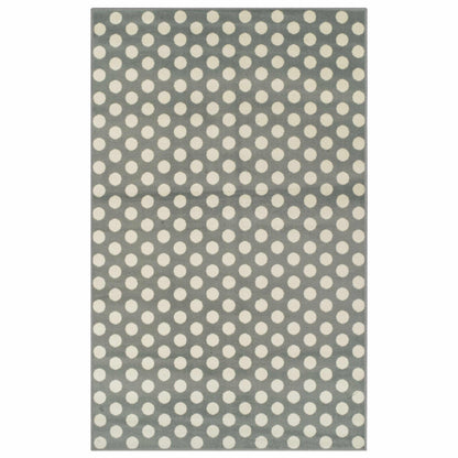 Superior Dot-Chic Polka Dots Contemporary Area Rug 