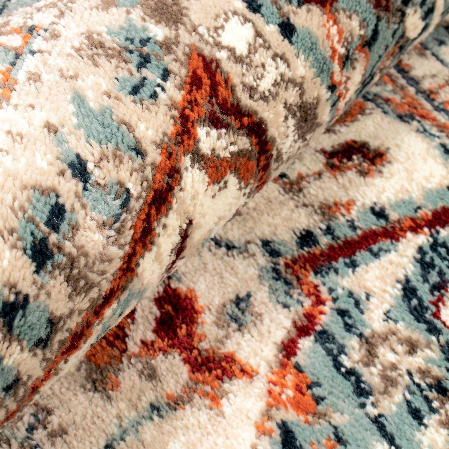 Superior Lucida Distressed Medallion Area Rug 