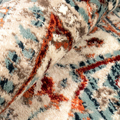 Superior Lucida Distressed Medallion Area Rug 