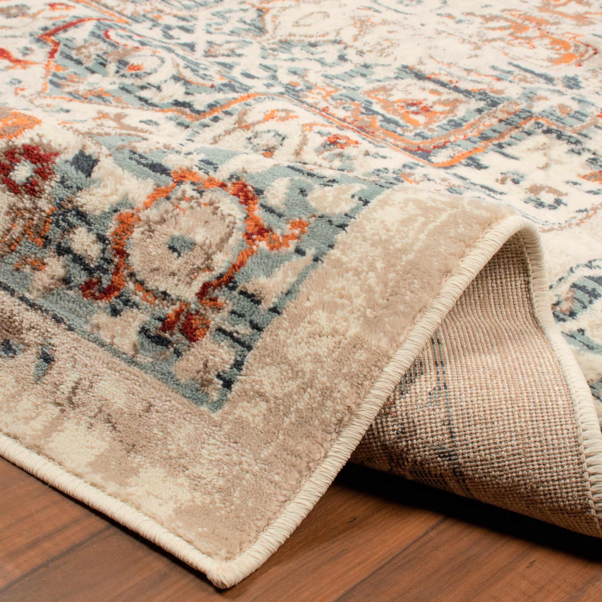 Superior Lucida Distressed Medallion Area Rug 