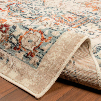 Superior Lucida Distressed Medallion Area Rug 