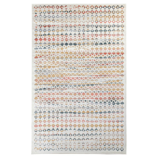 Superior Numair Abstract Geometric Diamonds Indoor Area Rug