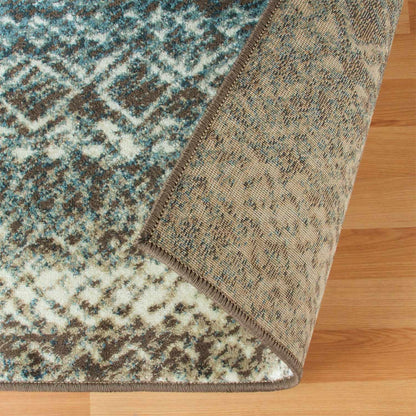 Superior Sunderland Modern Abstract Geometric Indoor Area Rug -Taupe -Ivory