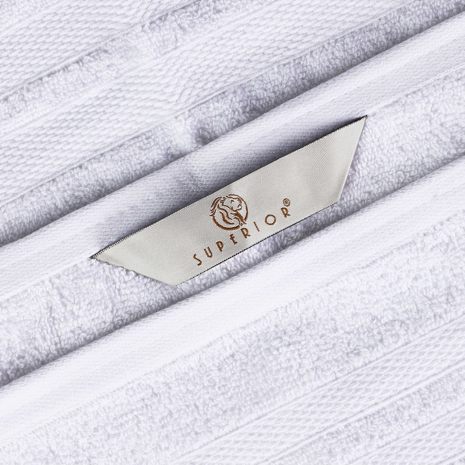 Superior Ultra Soft Cotton Absorbent Solid Bath Sheet (Set of 2) -  White