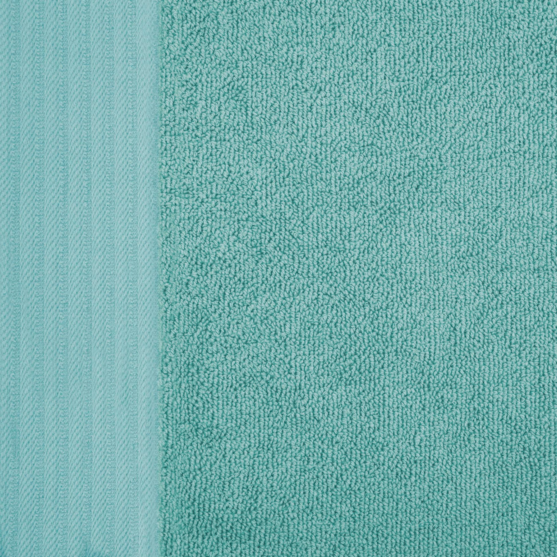 Premium Turkish Cotton Jacquard Herringbone and Solid 8-Piece Towel Set - Cascade
