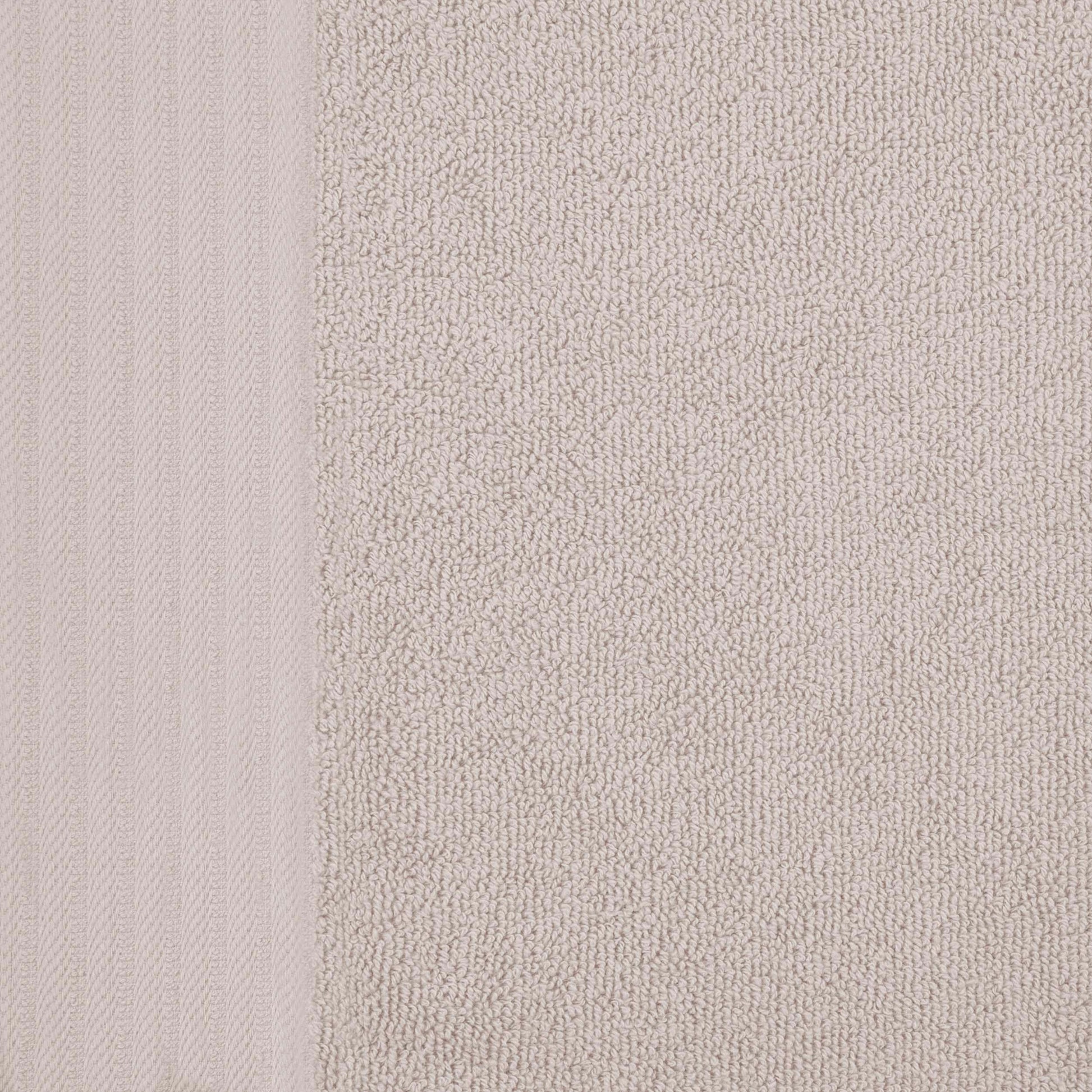 Premium Turkish Cotton Herringbone Solid Assorted 6-Piece Towel Set -  Ivory