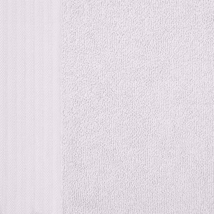Premium Turkish Cotton Herringbone Solid Assorted 6-Piece Towel Set -  Ivory