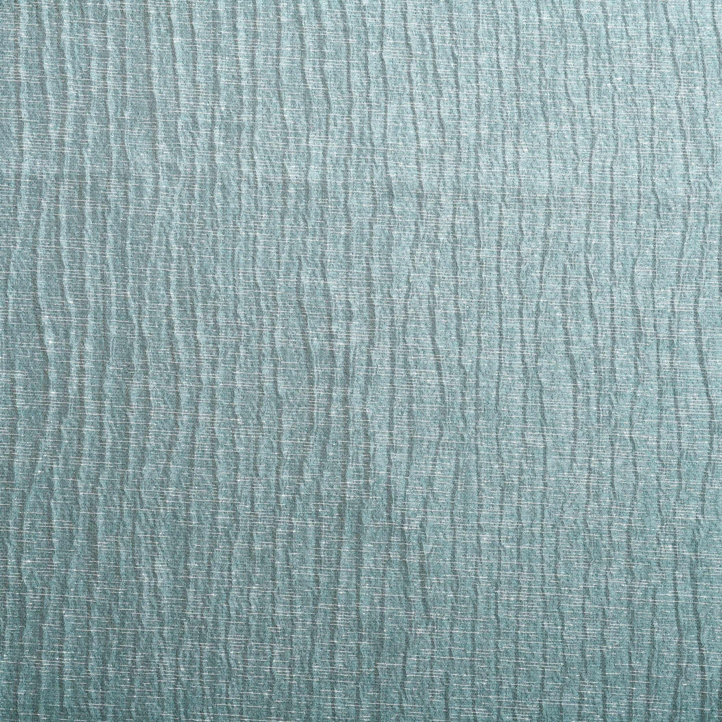 Metallic Jacquard 2-Piece Grommet Curtain Panel Set - Sea Foam