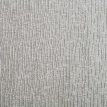 Metallic Jacquard 2-Piece Grommet Curtain Panel Set - Silver