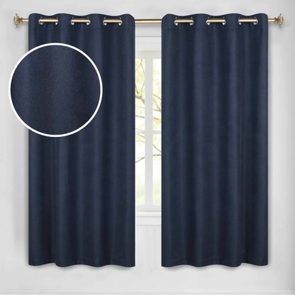 100 % Blackout Curtains Grommet Machine Washable 2 Panels Nyan