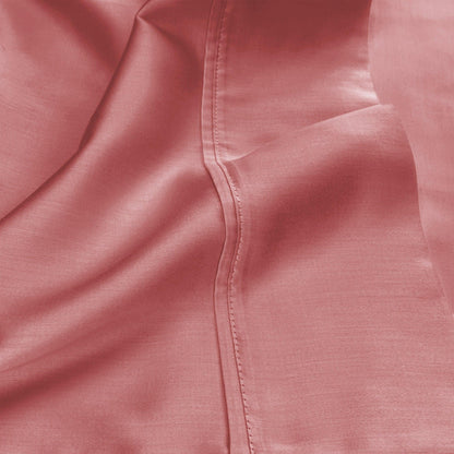  Superior Egyptian Cotton 530 Thread Count Solid Sheet Set - Blush