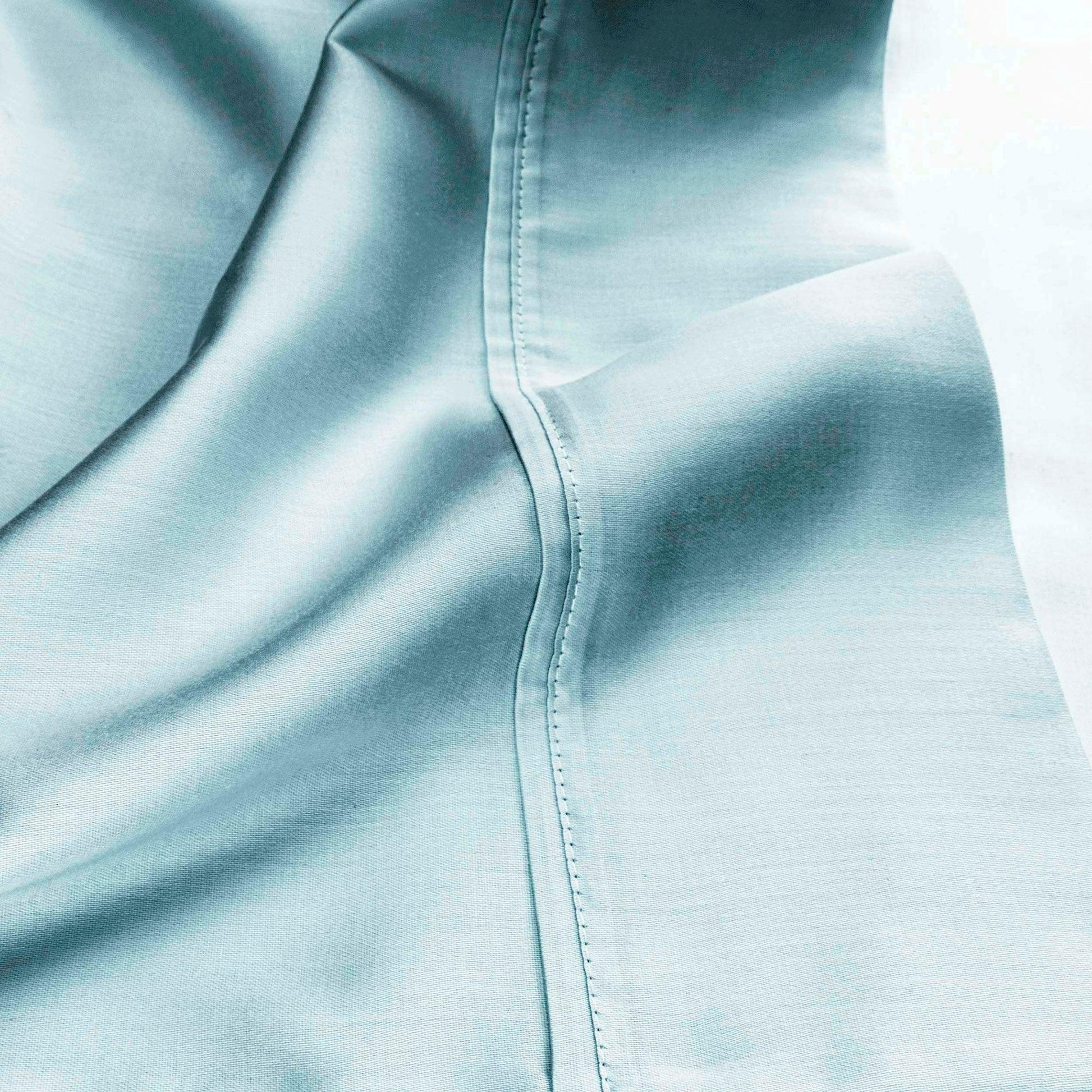  Superior Egyptian Cotton 530 Thread Count Solid Sheet Set - LIght Blue