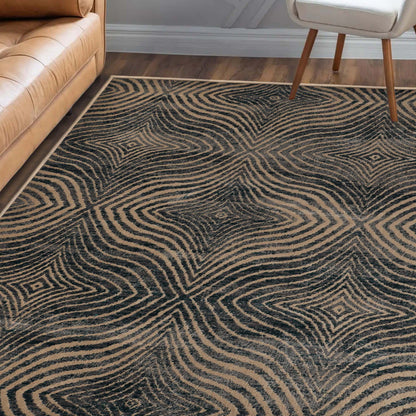 Cullen Modern Abstract Indoor Area Rug or Runner Rug