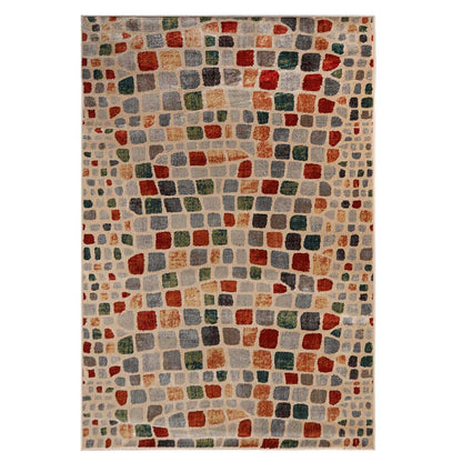 Dexter Abstract Cobblestone Indoor Area Rug or Runner