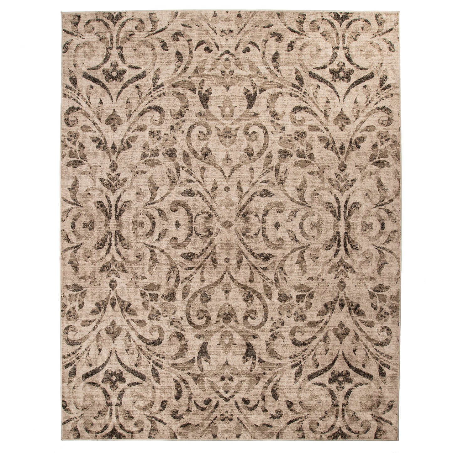 Superior Lovina Classic Scrolling Vine Indoor Area Rug  - Bronze