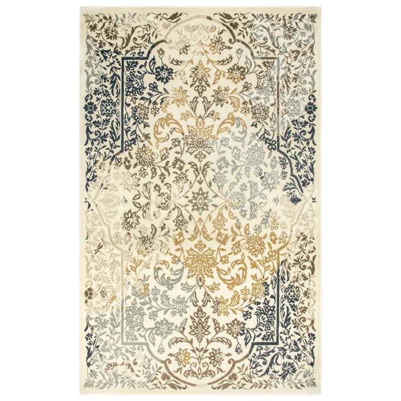 Ariza Oriental Floral Indoor Area Rug or Runner Rug