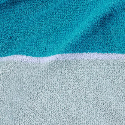 Pacific Stripe Cotton Oversized 4 Piece Beach Towel Set