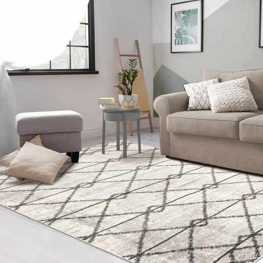  Aneela Tribal Diamond Geometric Area Rug or Runner 