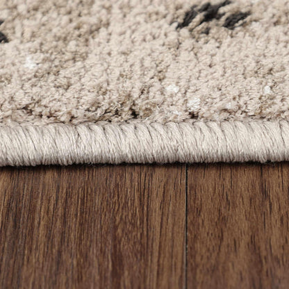 Caine Distressed Florals Modern Indoor Area Rug - Bronze