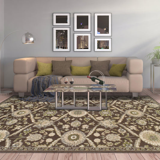  Chandler Vintage Floral Damask Area Rug 