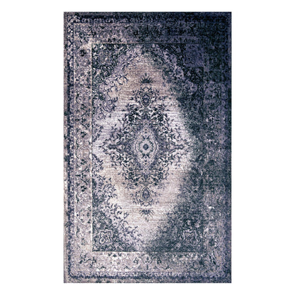  Superior Eldwin Oriental Indoor Washable Area Rug - Gray